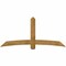 Ekena Millwork Bellingham Rough Sawn Timber Gable Bracket, Western Red Cedar, 84"W x 38"H x 6"D x 6"F, 11/12 Pitch GBW084X38X0606BEL00RWR - alternate 1